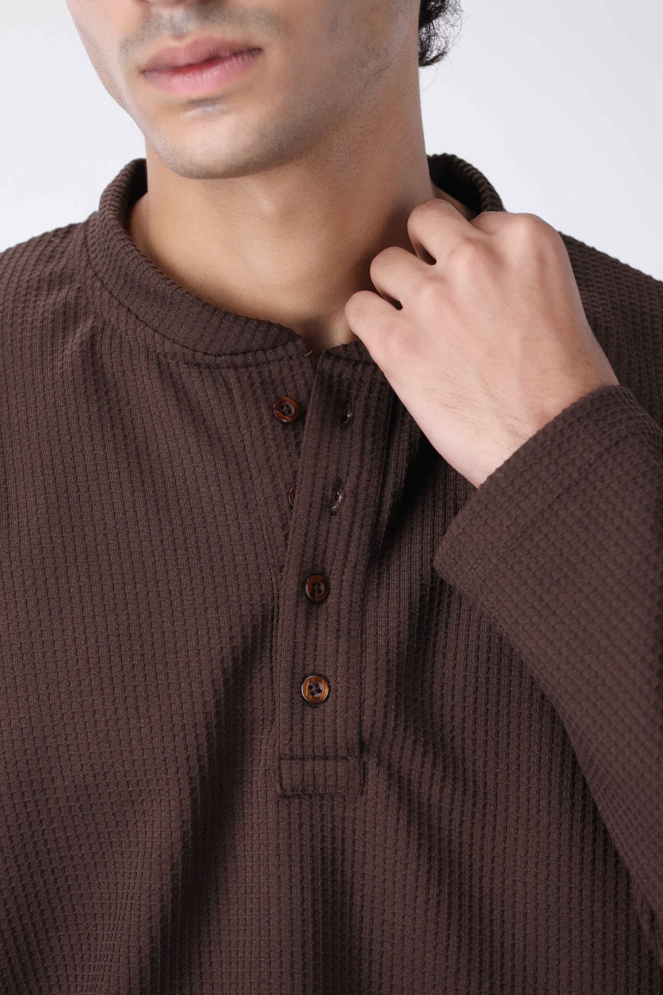EARTH TONE HENLEY